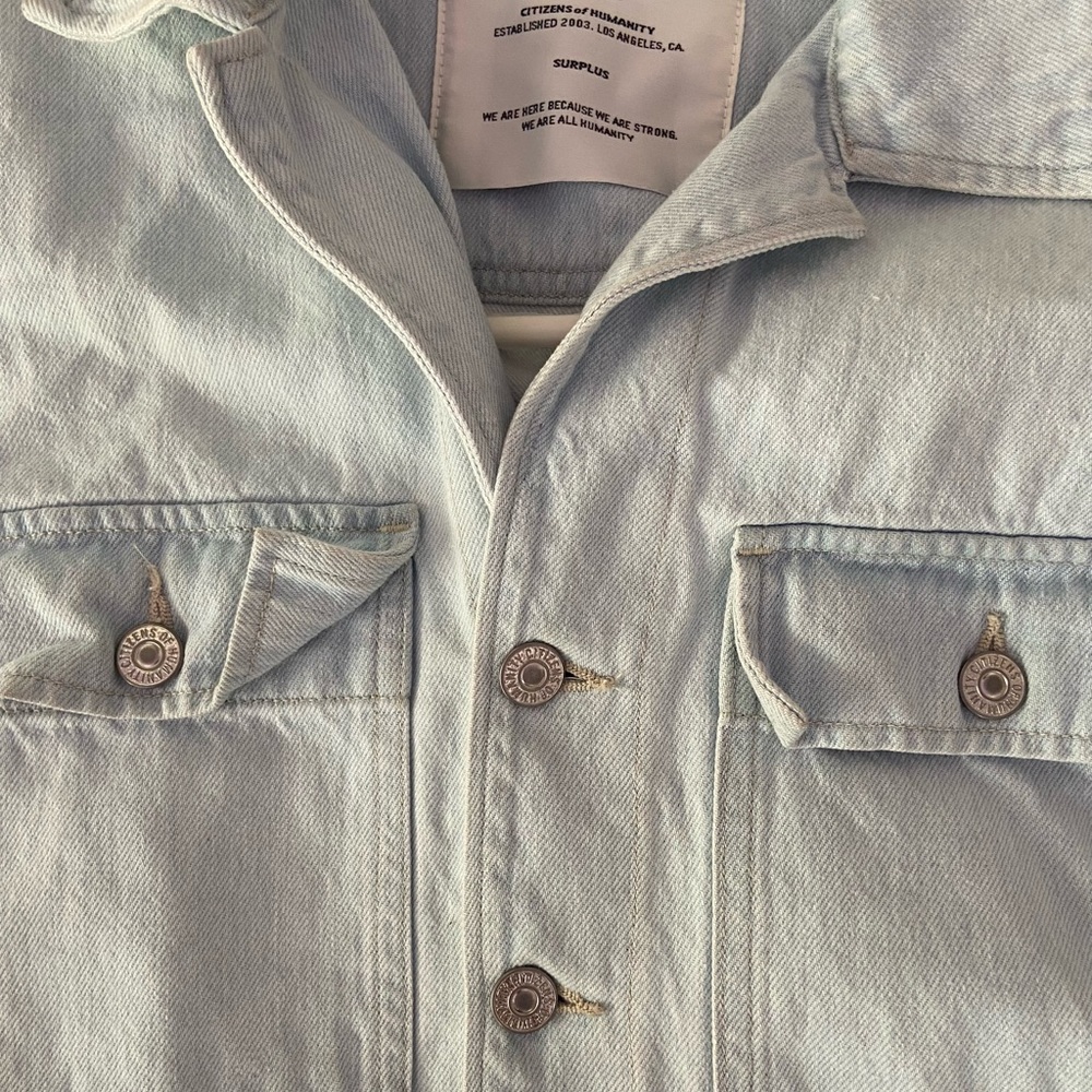 Citizens of humanity denim romper - Picture 3 of 5